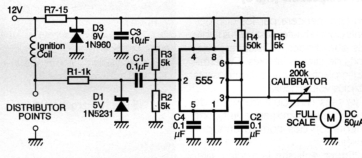 Tacómetro 555
Tacómetro 555