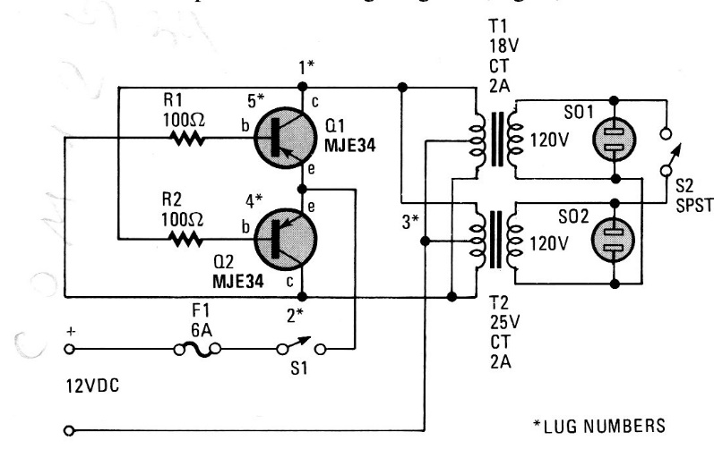 Inversor 12 V a 110 V IR16663S
Inversor 12 V a 110 V IR16663S