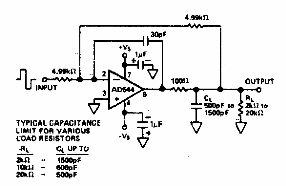 Driver para cargas capacitivas 
