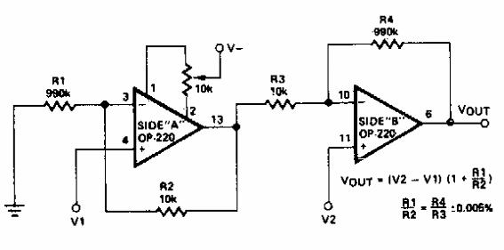Amplificador de instrumentación 
