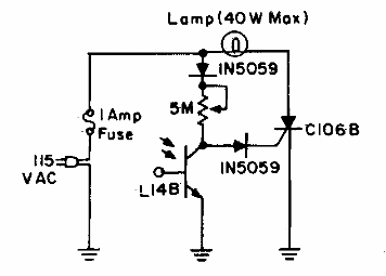 Luz nocturna automática 
