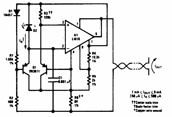 Sensor de luz logarítmico
Sensor de luz logarítmico