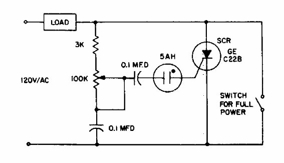 Control de potencia de media onda
