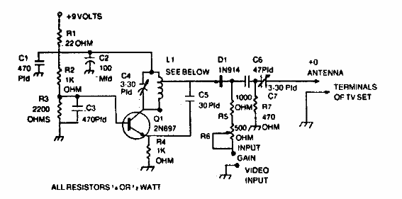 Modulador de RF 

