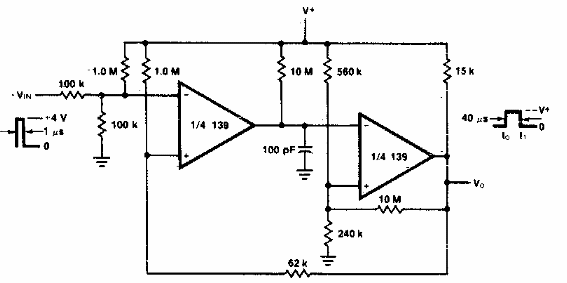 Multivibrador monoestable
Multivibrador monoestable