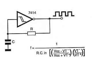 Oscilador TTL
Oscilador TTL