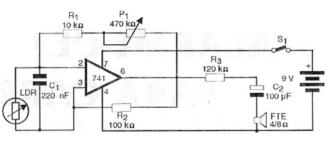 Alarma de luz
Alarma de luz
