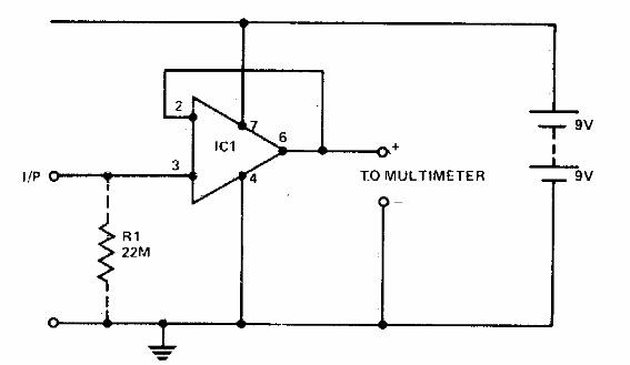 Sonda de 100k Megohm 
