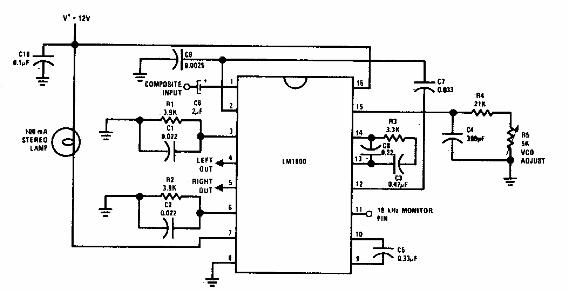 Decodificador estéreo 

