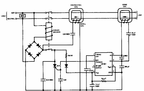 Detector de falla a tierra
Detector de falla a tierra