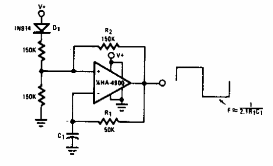 Oscilador de 100 kHz 
