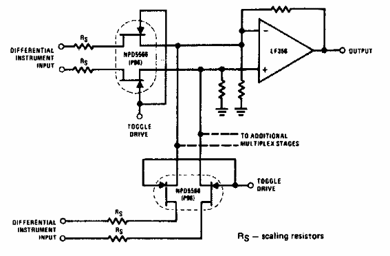 Interruptor analógico diferencial
Interruptor analógico diferencial