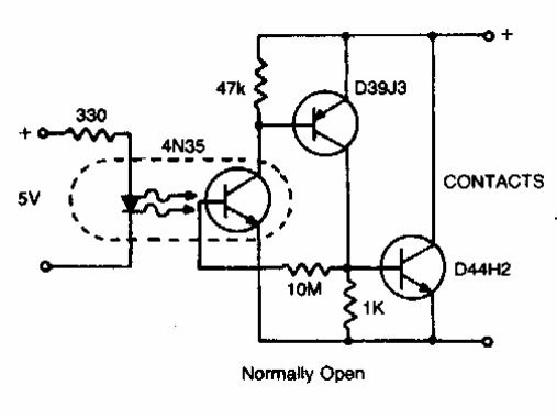 Relé de estado sólido NA 
