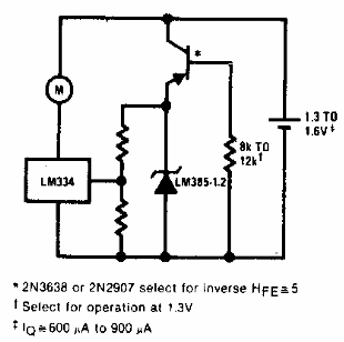 Termómetro de baja potencia 
