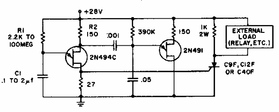 Circuito de retardo de precisión 
