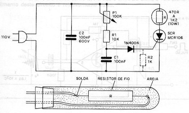 Control para calentador de acuario 
