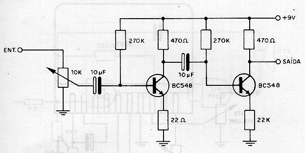 Amplificador de dos pasos 
