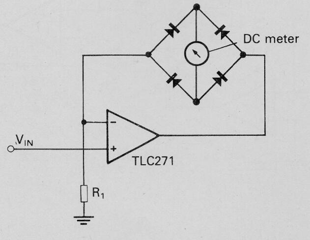 Milivoltímetro con operacional

