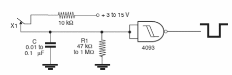 Debouncer con el 4093
Debouncer con el 4093