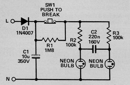 Lanza moñedas néon
