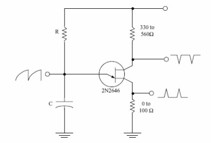 Oscilador básico unijuntura
