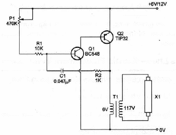 Inversor simple para fluorescente
Inversor simple para fluorescente