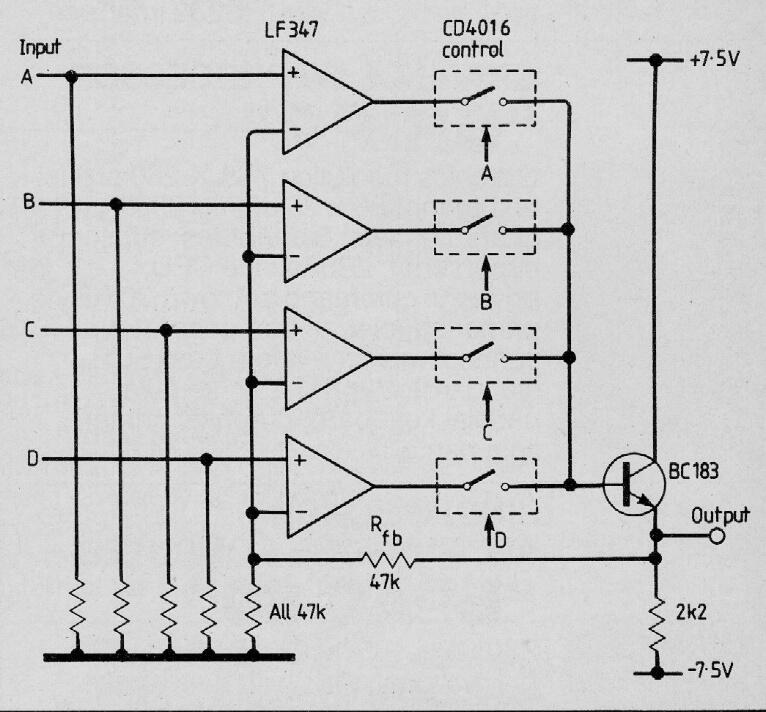 Interruptor de audio digital
Interruptor de audio digital