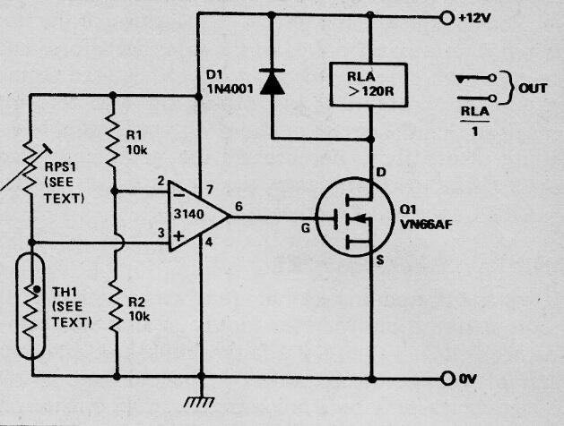 Alarma de temperatura baja
