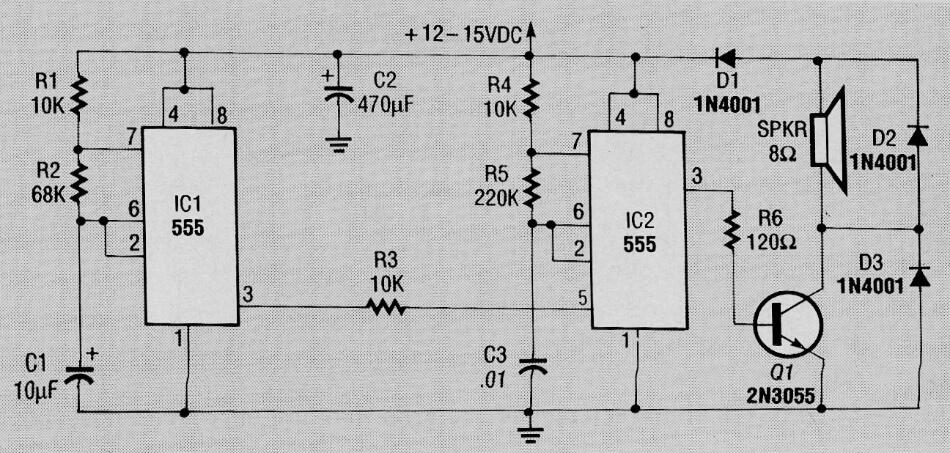 Sirena de la policía británica
Sirena de la policía británica