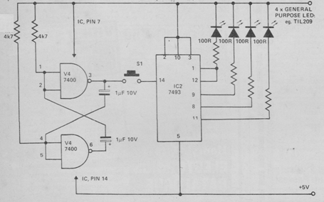 Generador de números binarios aleatorios
Generador de números binarios aleatorios