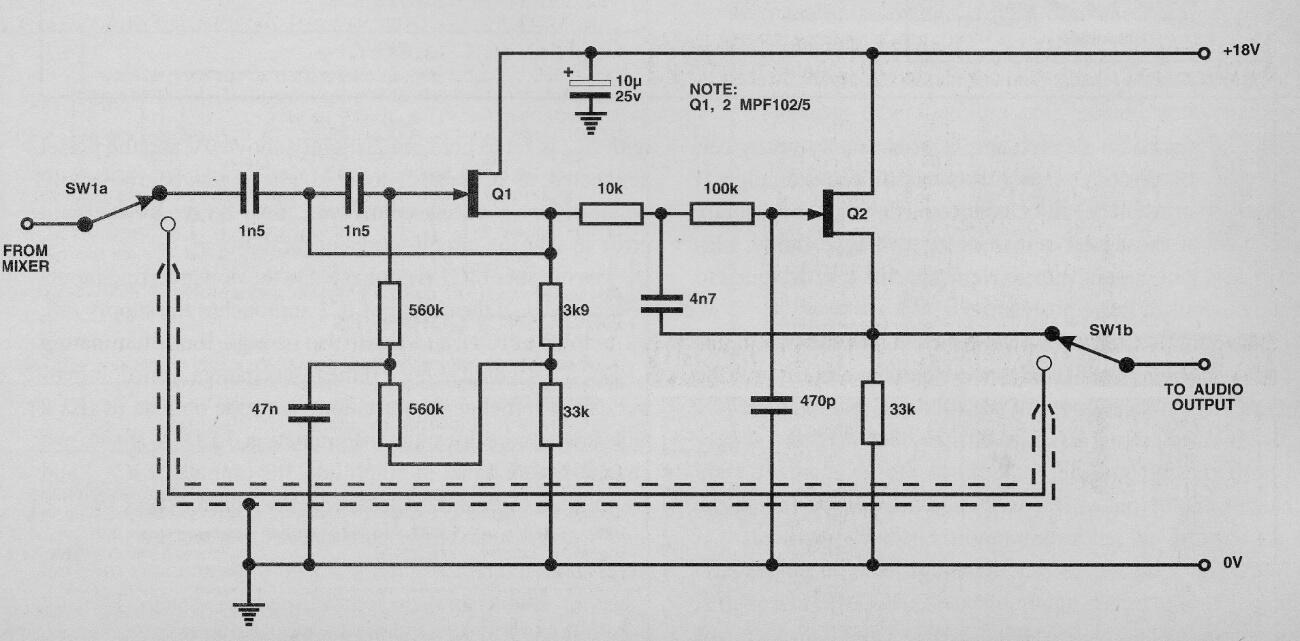 Filtro de audio activo
Filtro de audio activo