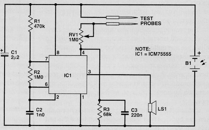 Probador de continuidad solar
Probador de continuidad solar