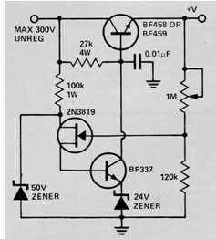Regulador de alta tensión
Regulador de alta tensión