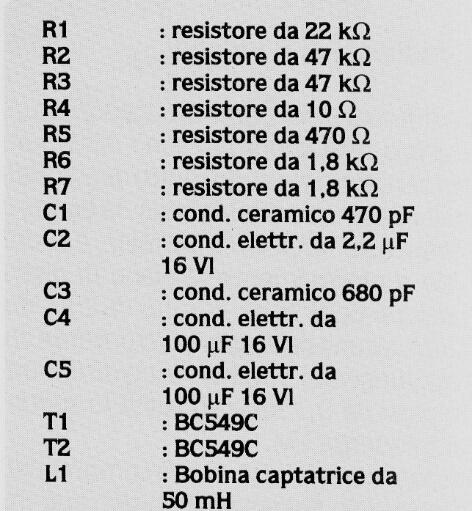 Captador de teléfono 
