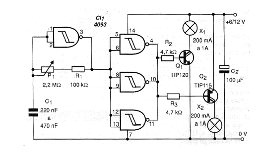 Pulsador de luz alterno
Pulsador de luz alterno