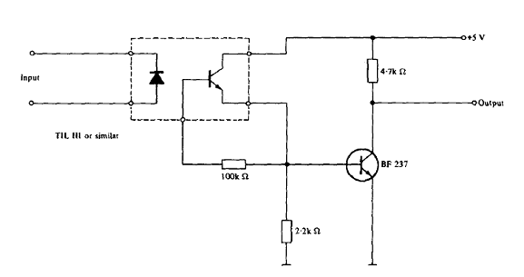 Amplificador hasta 100 kHz para optoacoplador
Amplificador hasta 100 kHz para optoacoplador