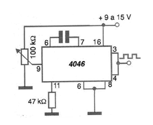 VCO con control por potenciómetro 
