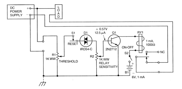 Protección contra sobretensión de CC con Diac
Protección contra sobretensión de CC con Diac