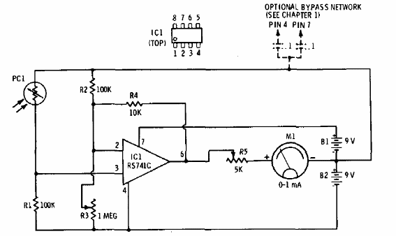 Puente para fotocélula
Puente para fotocélula