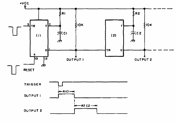 Generador de pulsos secuencial 
