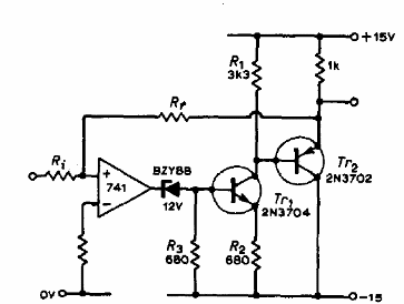 741 Amplificador rápido con baja impedancia
741 Amplificador rápido con baja impedancia
