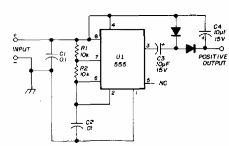 Convertidor de 12 a 20 V 555
Convertidor de 12 a 20 V 555