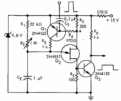 Monoestable con Unijuntura
Monoestable con Unijuntura