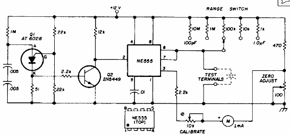 Capacímetro de lectura directa
Capacímetro de lectura directa