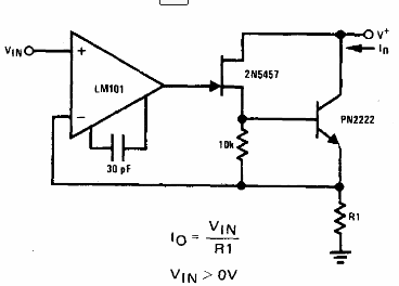 Drenaje de corriente de precisión
Drenaje de corriente de precisión