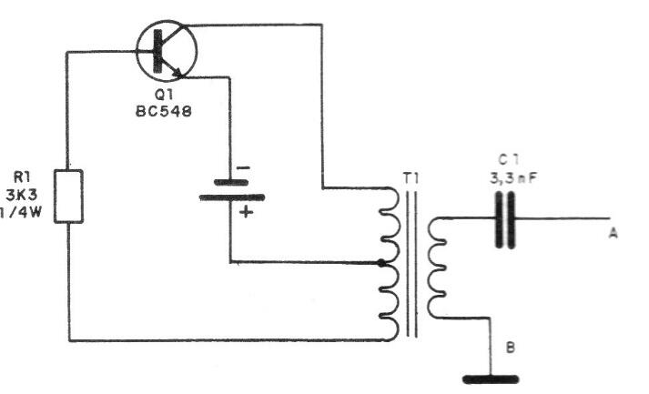 Inyector de señal simple
Inyector de señal simple