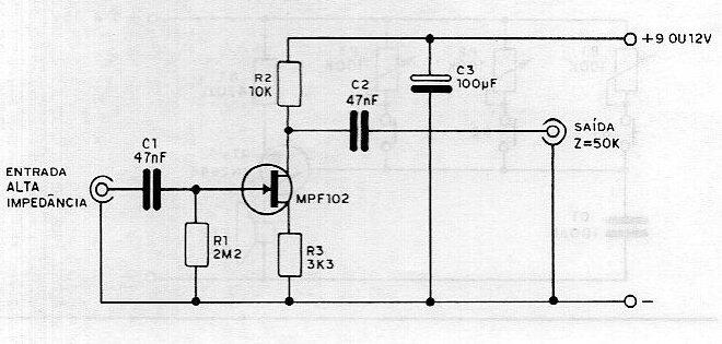 Preamplificador de micrófono
Preamplificador de micrófono