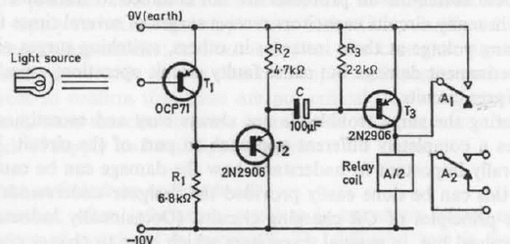 Relé de luz pulsada
Relé de luz pulsada