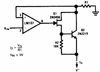 Fuente de corriente de precisión
Fuente de corriente de precisión