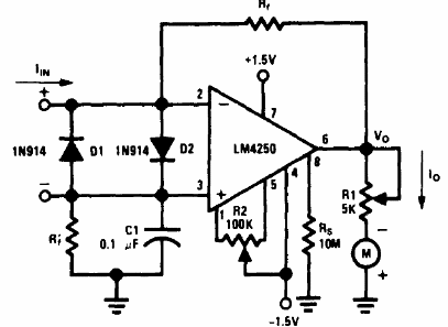 Microamperímetro sensible
Microamperímetro sensible